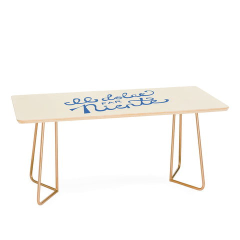 Lyman Creative Co Il dolce far niente Italian Coffee Table