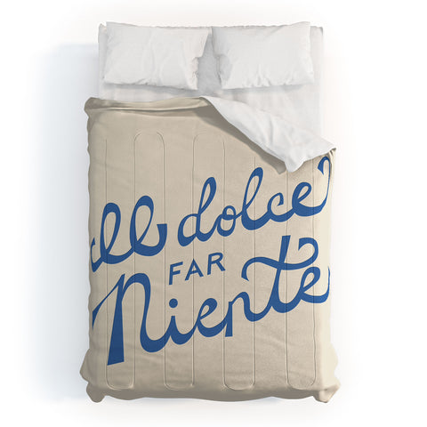 Lyman Creative Co Il dolce far niente Italian Comforter