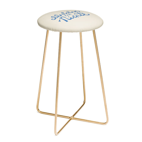 Lyman Creative Co Il dolce far niente Italian Counter Stool
