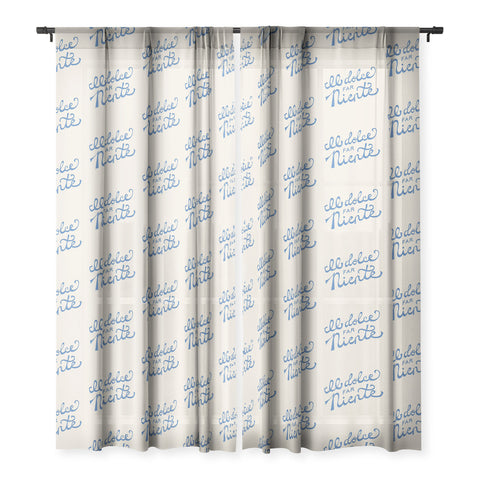 Lyman Creative Co Il dolce far niente Italian Sheer Window Curtain