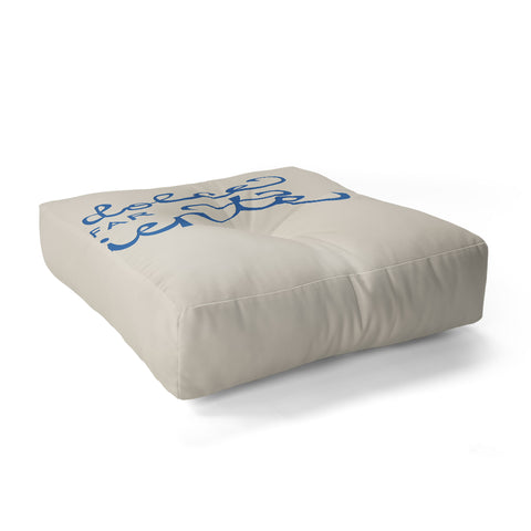 Lyman Creative Co Il dolce far niente Italian Floor Pillow Square