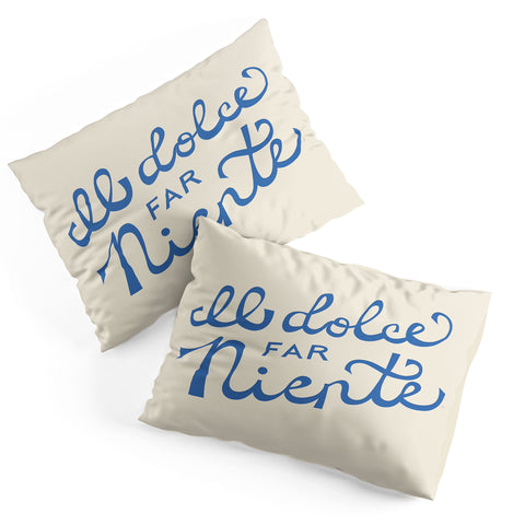 Lyman Creative Co Il dolce far niente Italian Pillow Shams