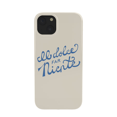 Lyman Creative Co Il dolce far niente Italian Phone Case