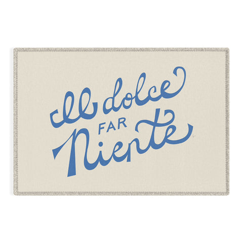 Lyman Creative Co Il dolce far niente Italian Outdoor Rug