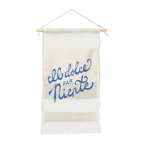 Lyman Creative Co Il dolce far niente Italian Wall Hanging Portrait