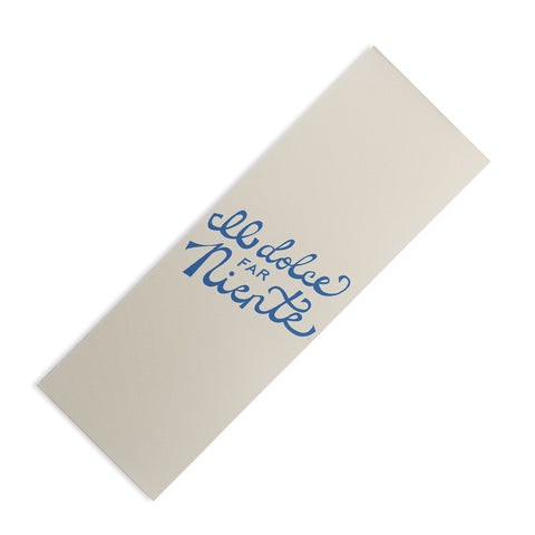 Lyman Creative Co Il dolce far niente Italian Yoga Mat