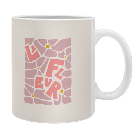 Lyman Creative Co La Fleur French Flower Coffee Mug