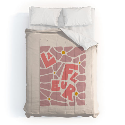Lyman Creative Co La Fleur French Flower Comforter