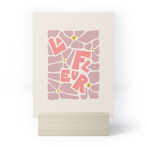 Lyman Creative Co La Fleur French Flower Mini Art Print