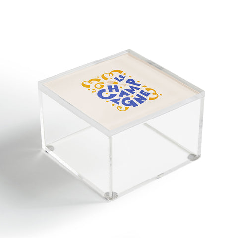 Lyman Creative Co Le Champagne French Acrylic Box