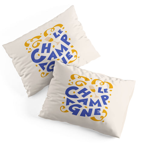 Lyman Creative Co Le Champagne French Pillow Shams
