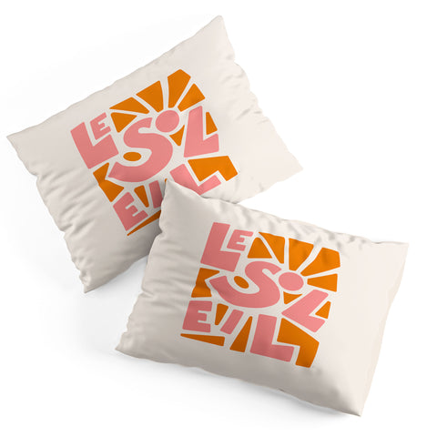 Lyman Creative Co Le Soleil French Sun Pillow Shams