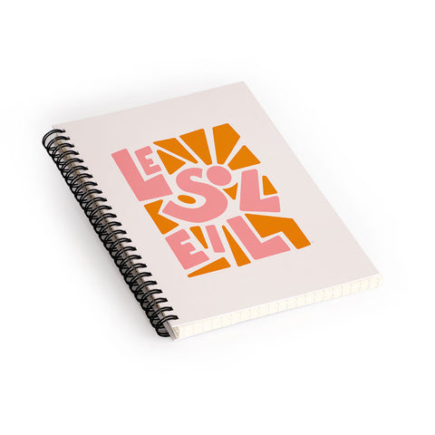 Lyman Creative Co Le Soleil French Sun Spiral Notebook