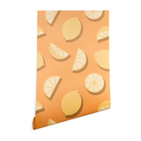 Lyman Creative Co Lemon Orange Wallpaper