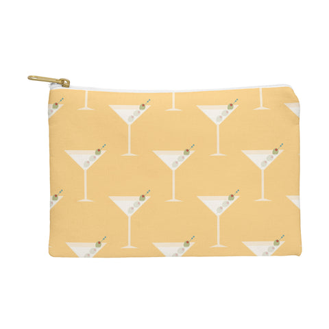 Lyman Creative Co Martini with Olives on Yellow Pouch