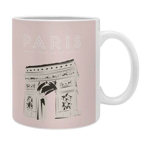 Lyman Creative Co Paris Arc de Triomphe de ltoil Coffee Mug