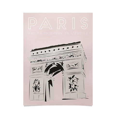 Lyman Creative Co Paris Arc de Triomphe de ltoil Poster