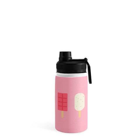 Lyman Creative Co Pink Paletas Water Bottle