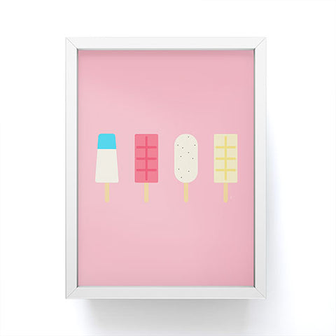 Lyman Creative Co Pink Paletas Framed Mini Art Print