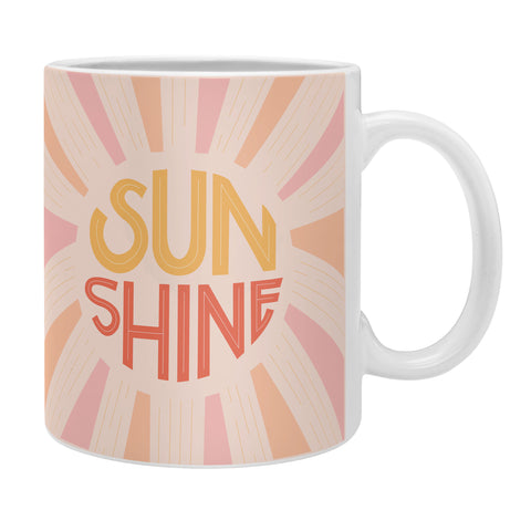 Lyman Creative Co Sunshine Hand Lettering Coffee Mug