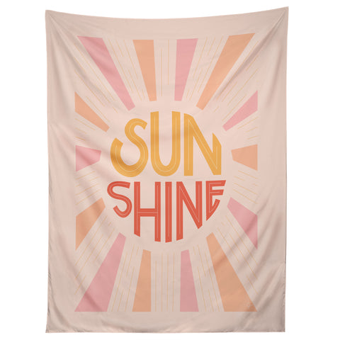 Lyman Creative Co Sunshine Hand Lettering Tapestry
