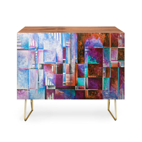 Madart Inc. A Checkered Life II Credenza