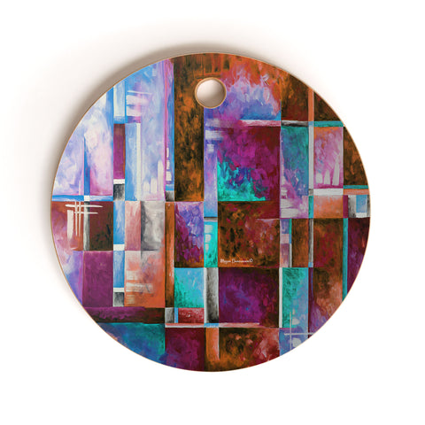 Madart Inc. A Checkered Life II Cutting Board Round