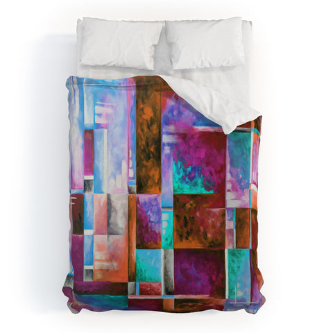 Madart Inc. A Checkered Life II Duvet Cover