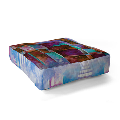 Madart Inc. A Checkered Life II Floor Pillow Square