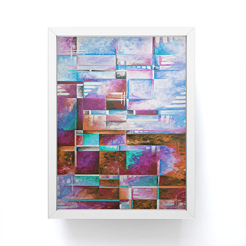 Madart Inc. A Checkered Life II Framed Mini Art Print