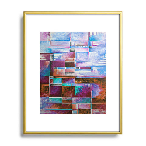 Madart Inc. A Checkered Life II Metal Framed Art Print