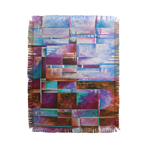 Madart Inc. A Checkered Life II Throw Blanket