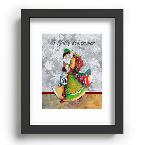 Madart Inc. A Jolly Christmas Recessed Framing Rectangle