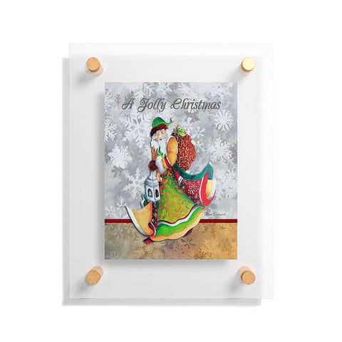 Madart Inc. A Jolly Christmas Floating Acrylic Print