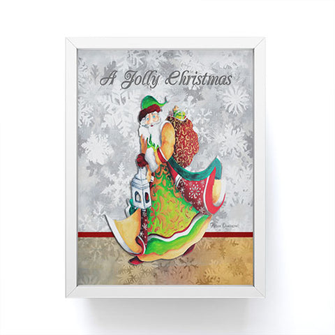 Madart Inc. A Jolly Christmas Framed Mini Art Print