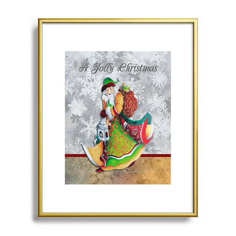 Madart Inc. A Jolly Christmas Metal Framed Art Print