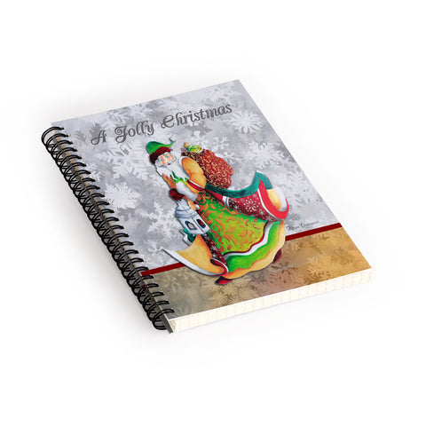 Madart Inc. A Jolly Christmas Spiral Notebook
