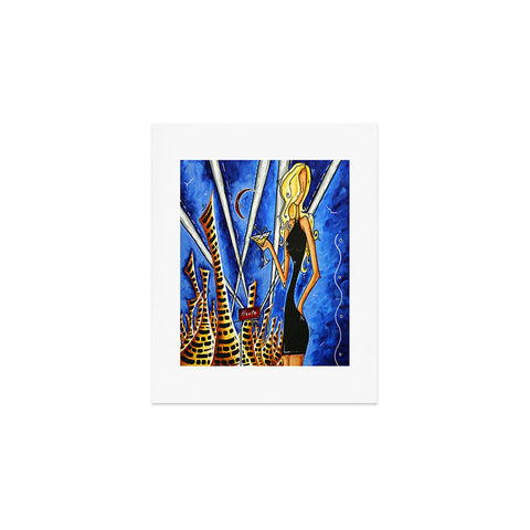 Madart Inc. A Toast To The Little Black Dr Art Print