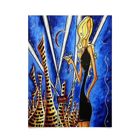 Madart Inc. A Toast To The Little Black Dr Poster