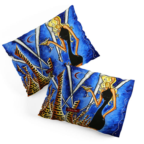 Madart Inc. A Toast To The Little Black Dr Pillow Shams
