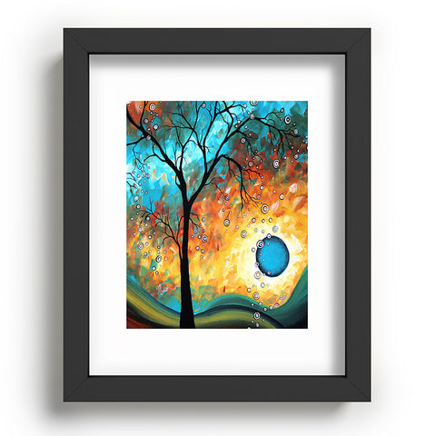 Madart Inc. Aqua Burn Recessed Framing Rectangle