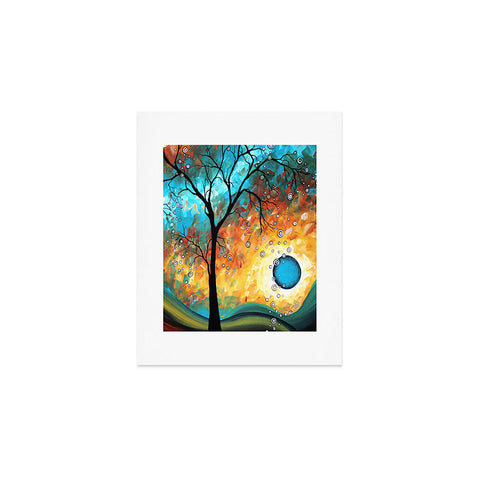 Madart Inc. Aqua Burn Art Print
