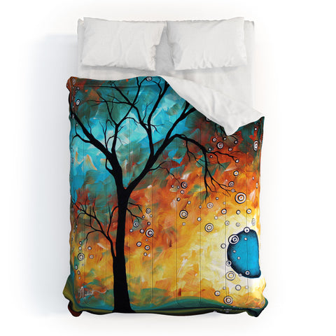 Madart Inc. Aqua Burn Comforter