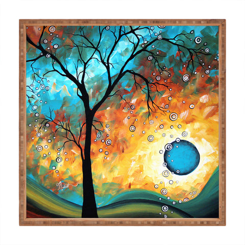 Madart Inc. Aqua Burn Square Tray