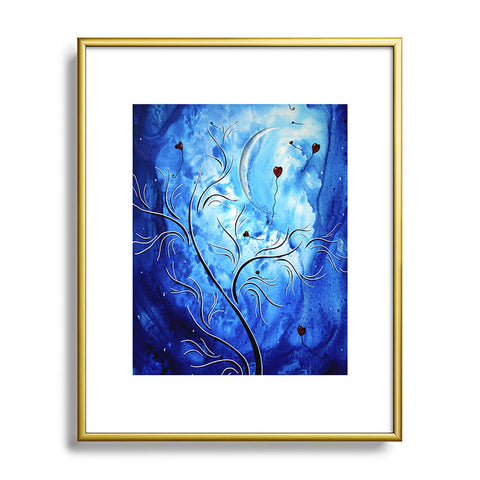 Madart Inc. Be The Light Of The Moon Metal Framed Art Print