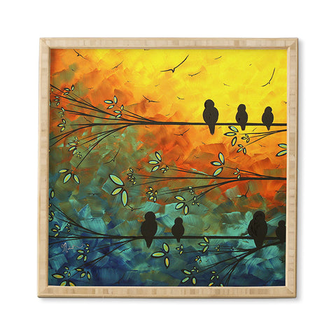 Madart Inc. Birds Of A Feather Framed Wall Art