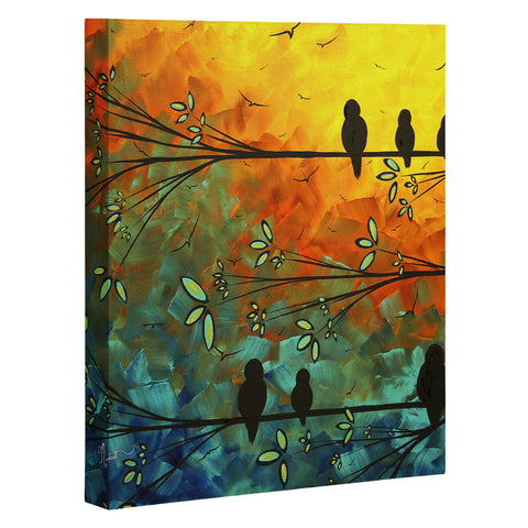 Madart Inc. Birds Of A Feather Art Canvas