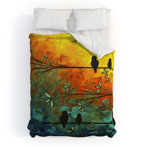 Madart Inc. Birds Of A Feather Comforter