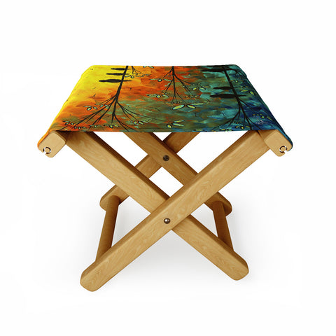 Madart Inc. Birds Of A Feather Folding Stool