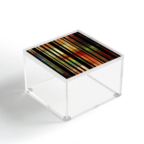 Madart Inc. Black Stripes 1 Forgotten Promise Acrylic Box